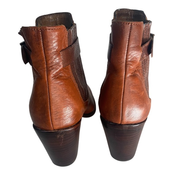 Dolce Vita Jamala Ankle Boots Cognac 7 - Picture 4 of 7